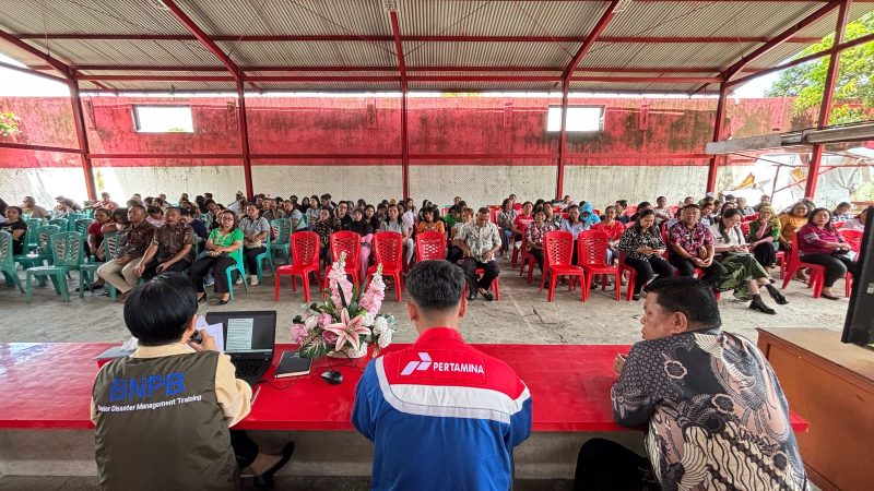 Pertamina Sulawesi dan BPBD Bitung Gelar Sosialisasi Pengurangan Dampak Gas Rumah Kaca