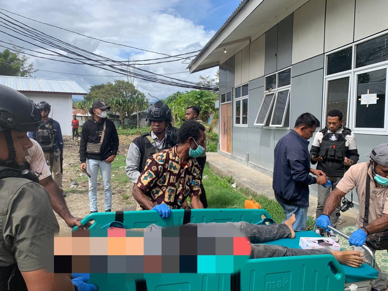 Dua Pekerja Sipil Bangunan Meninggal Dunia Ditembak KKB, Satgas Ops Damai Cartenz Sigap Lakukan Pengejaran dan Evakuasi Korban