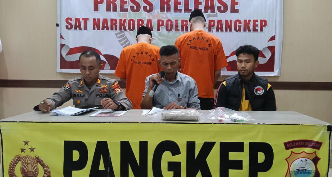 Polres Pangkep Ungkap Kasus Narkoba di Dewakang Kalmas