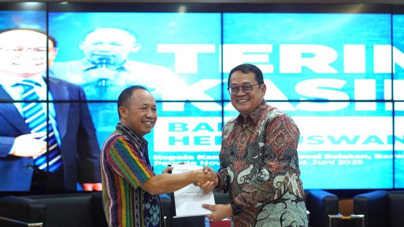 YFR Hermiyana Resmi Jabat Kepala Kanwil DJP Sulselbartra Gantikan Heri Kuswanto