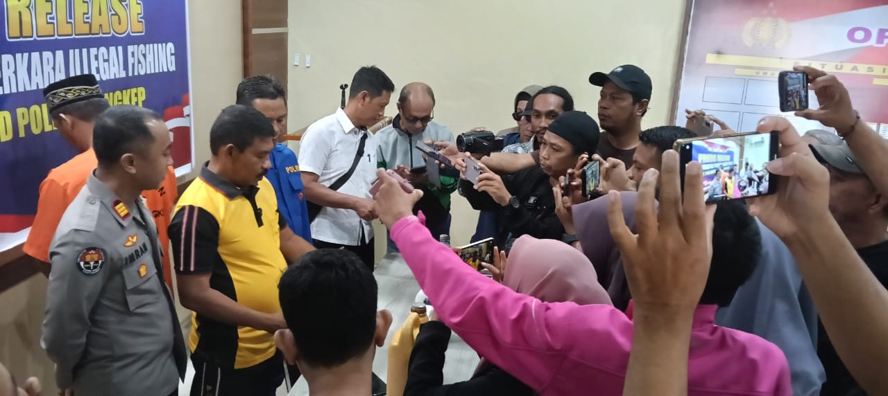 Pelaku Dugaan Pelanggaran Ilegal Fishing di Pangkep Terancam Hukuman Mati