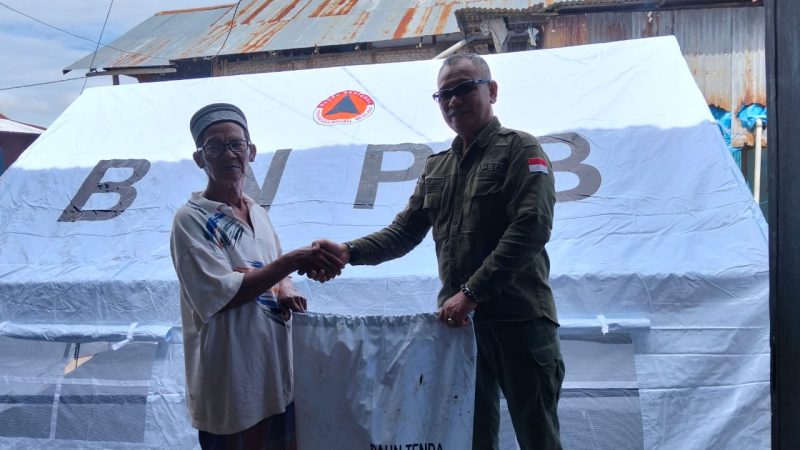 Terjang Kampung Baru Pinrang, Angin Puting Beliung Rusak 10 Rumah Warga