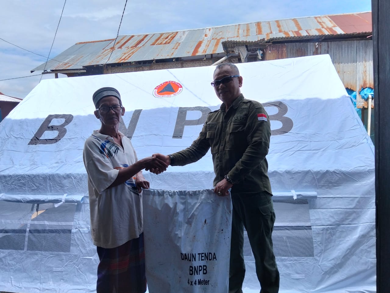 Terjang Kampung Baru Pinrang, Angin Puting Beliung Rusak 10 Rumah Warga