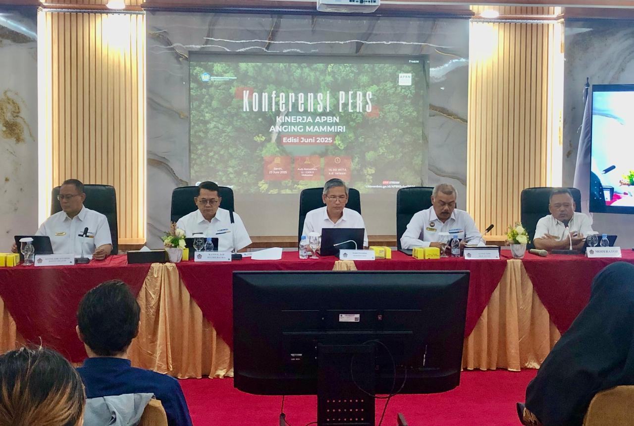 Kemenkeu Sulsel Rilis Kinerja APBN, Dikelola Hati-Hati di Tengah Ketidakpastian Global