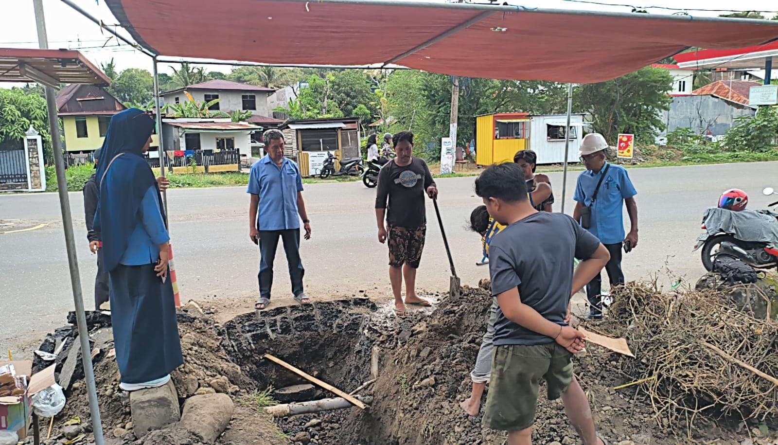 Tingkatkan Layanan Air Bersih, PAM Tirta Karajae Pasang Alat Interkoneksi Ladoma