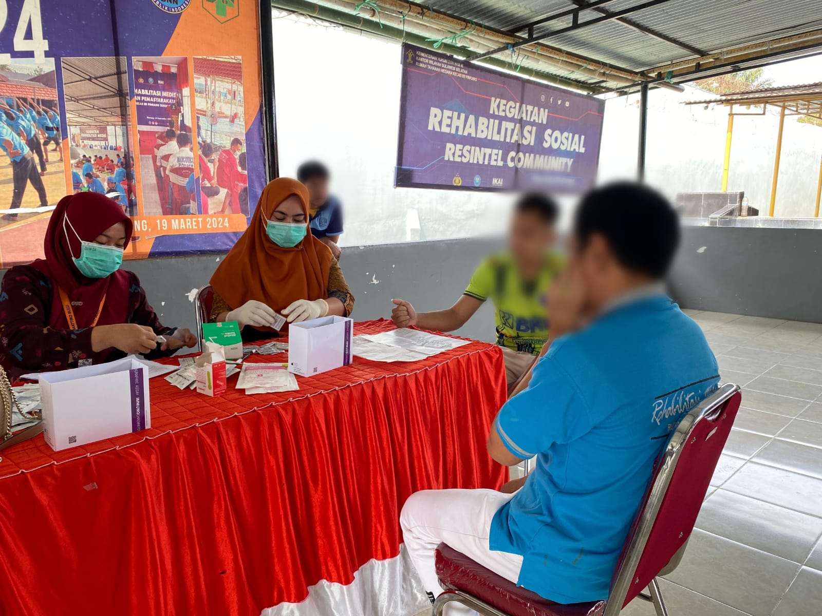 Rutan Pinrang Gelar Screening HIV/AIDS bagi 106 Tahanan Baru