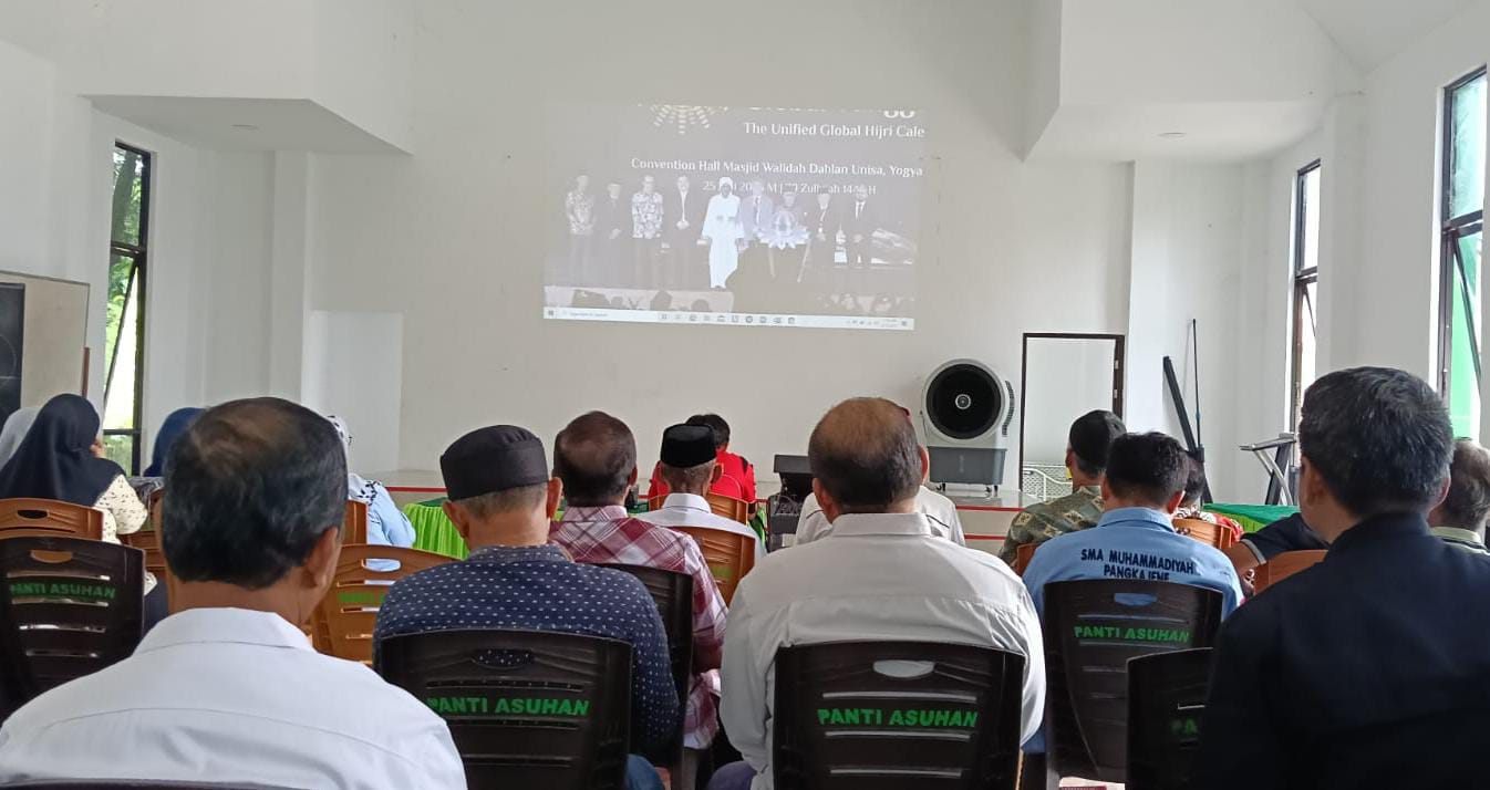 PDM Pangkep Ikut Launching KHGT Telekonferensi Video Zoom Meeting dari Convention Hall Unisa Yogyakarta