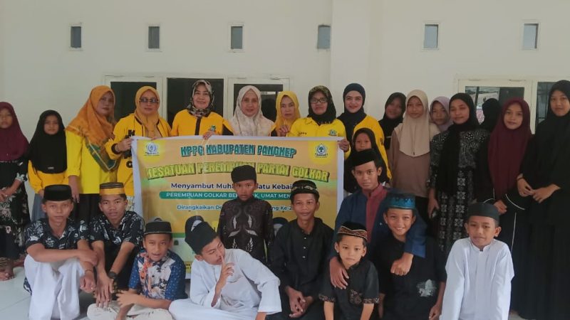 Peringati Tahun Baru Islam, KKPG Pangkeo Kunjungi Panti Asuhan Aisyiyah Labakkang