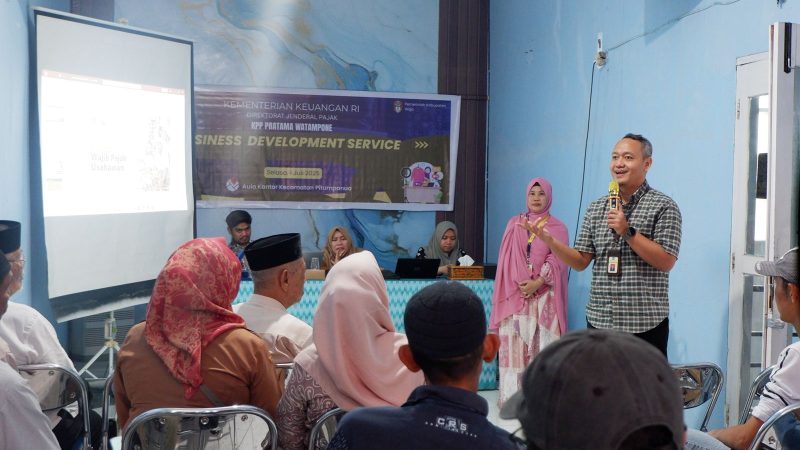 Program BDS: KPP Pratama Watampone dan KP2KP Sengkang Berdayakan UMKM