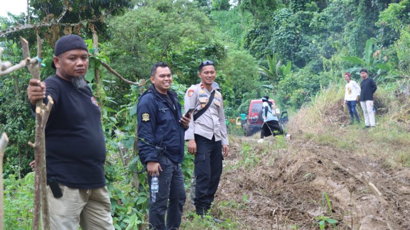 Komitmen Bupati Sidrap dan Kapolres, Jalan Penghubung ke Wajo Resmi Dibuka 