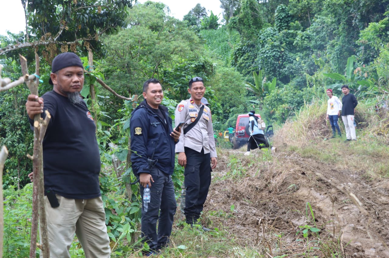 Komitmen Bupati Sidrap dan Kapolres, Jalan Penghubung ke Wajo Resmi Dibuka 