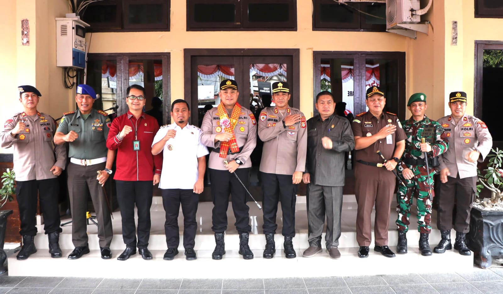Disambut Hangat Forkopimda, AKBP Indra Waspada Yuda Gantikan AKBP Arman Muis Jabat Kapolres Parepare