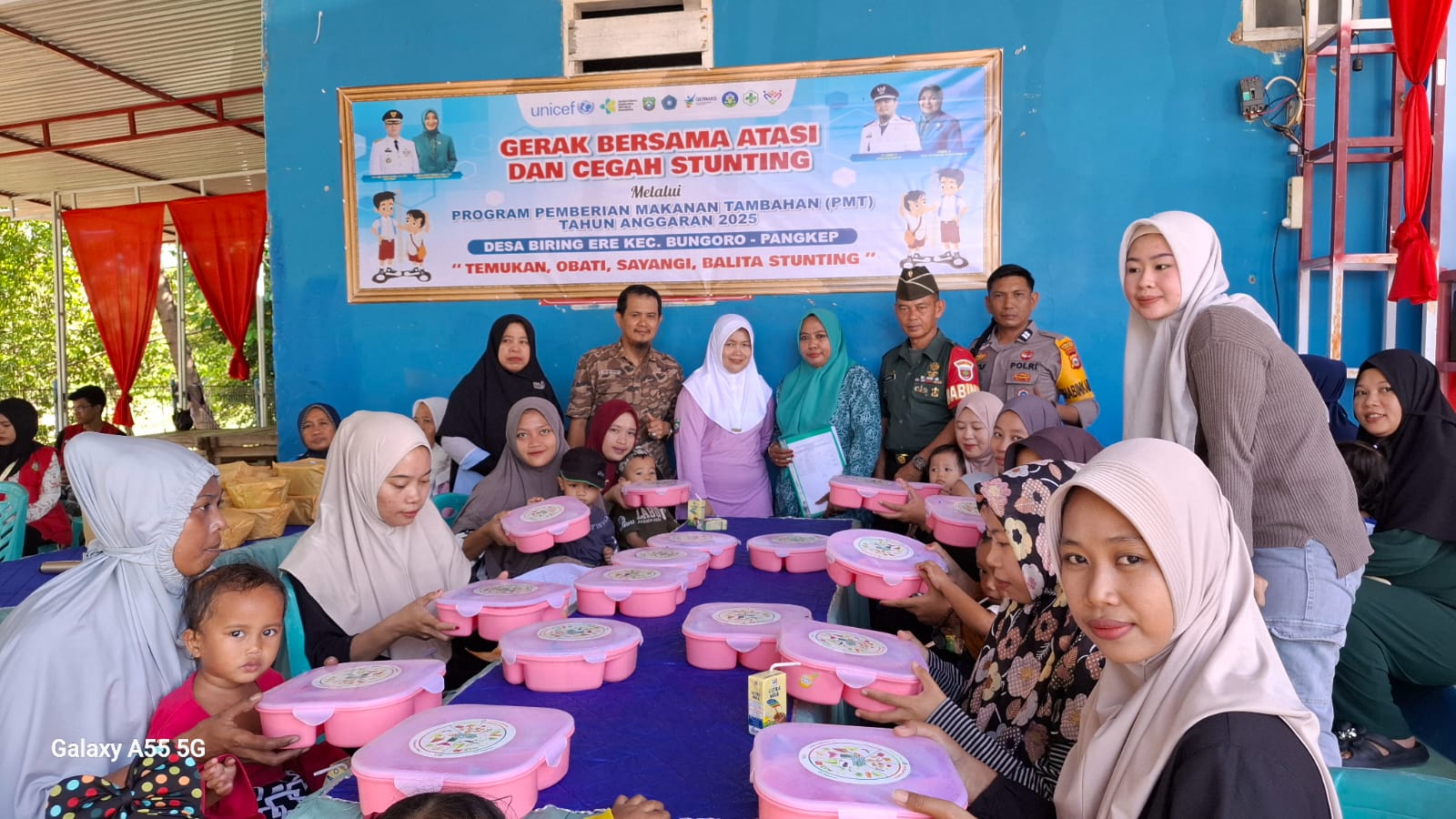 Pemdes Biringere Gelar Giat Gerak Bersama Atasi dan Cegah Stunting