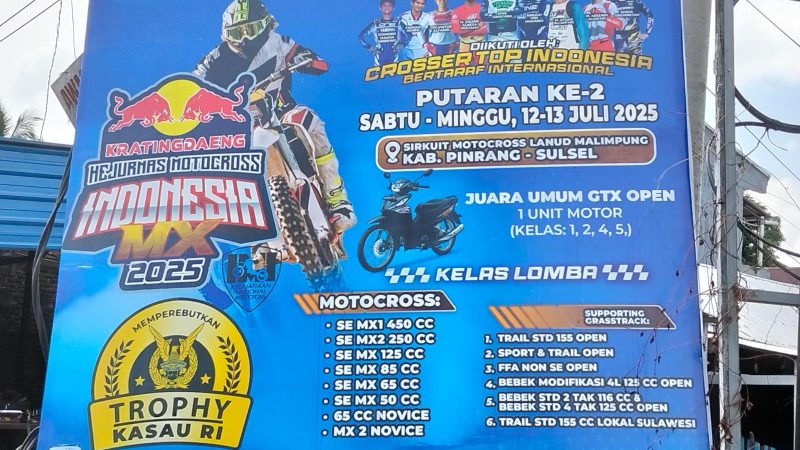 Kejurnas Motocross Kasau Cup, Wartawan Dilarang Meliput