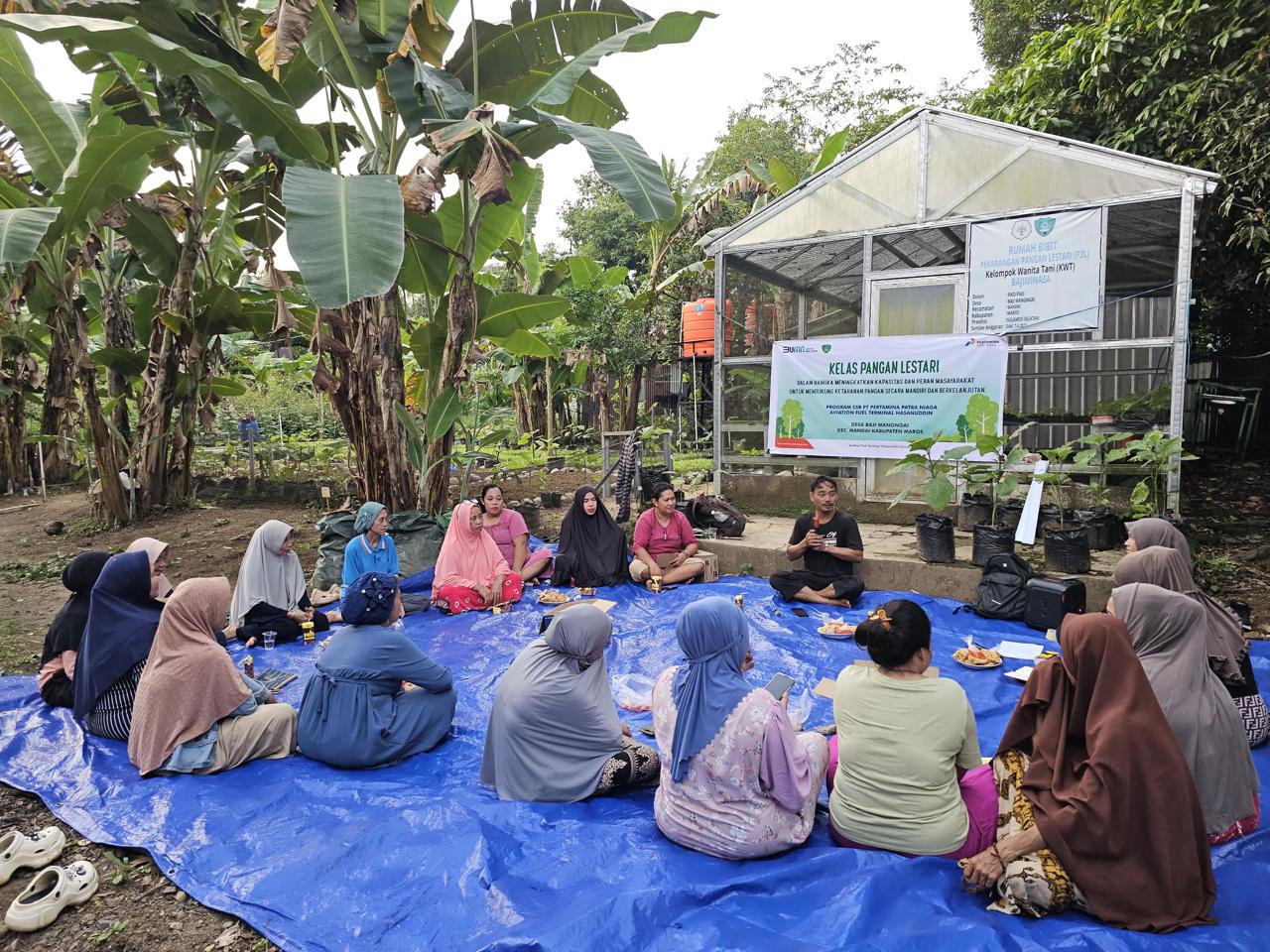Pertamina Sulawesi Hadirkan Kelas Pangan Lestari, Dorong Ketahanan Pangan dan Ekonomi Keluarga di Maros