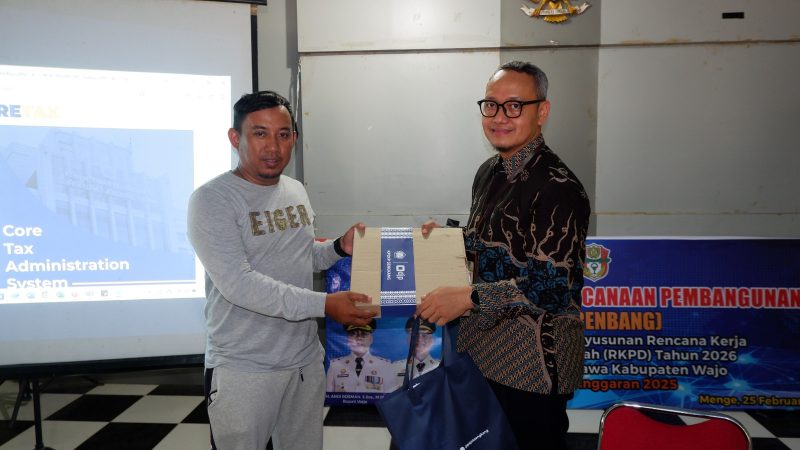 Pajak Sengkang Laksanakan Bimtek Coretax Bendahara Desa Se-Kecamatan Belawa