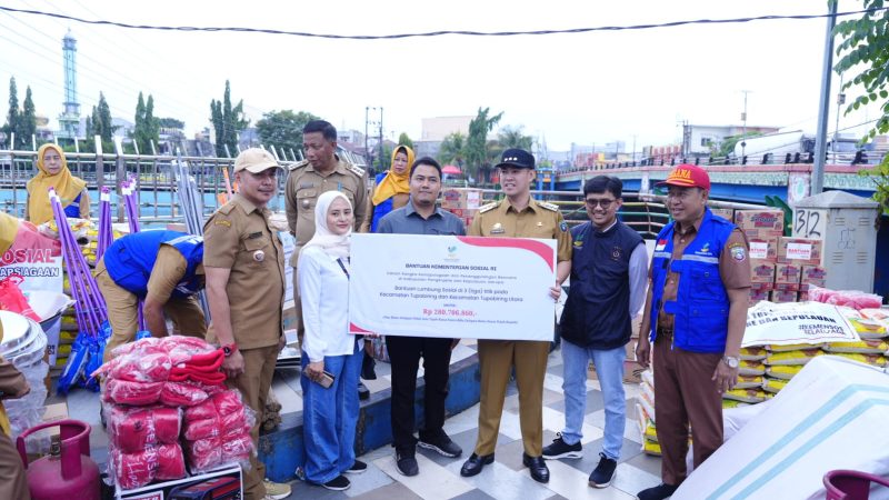 Kemensos RI Salurkan Bantuan Lumbung Pangan Ke Wilayah Kepulauan Pangkep