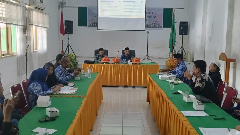 Kemenag Pangkep Gelar FGD Advokasi dan Penanganan Konflik Sosial Berdimensi Agama