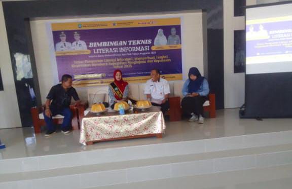 Bimtek Literasi Informasi Resmi Dibuka, Dinas Perpustakaan Pangkep Dorong Budaya Baca dan Kelola Informasi