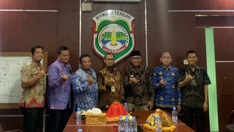 KPP Pratama Mamuju Jalin Sinergi Penguatan Penerimaan Pajak Bersama Pemkab Mamuju Tengah
