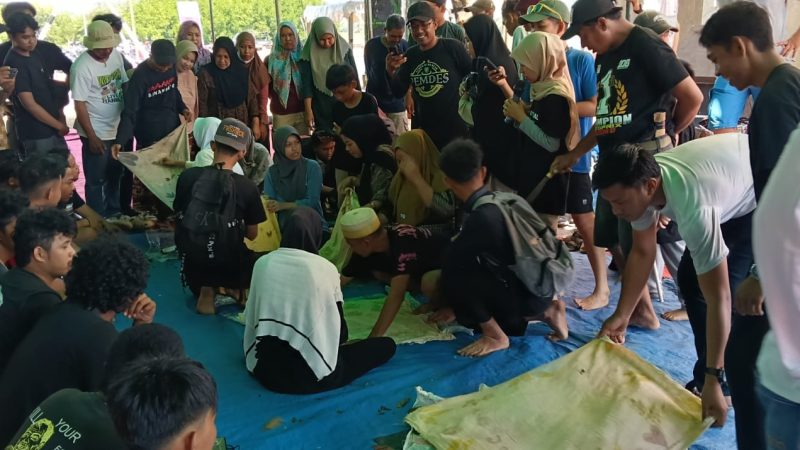 Penutupan Mangrove Camp Blue Forest Tanah Rajae Bontomanai Pangkep