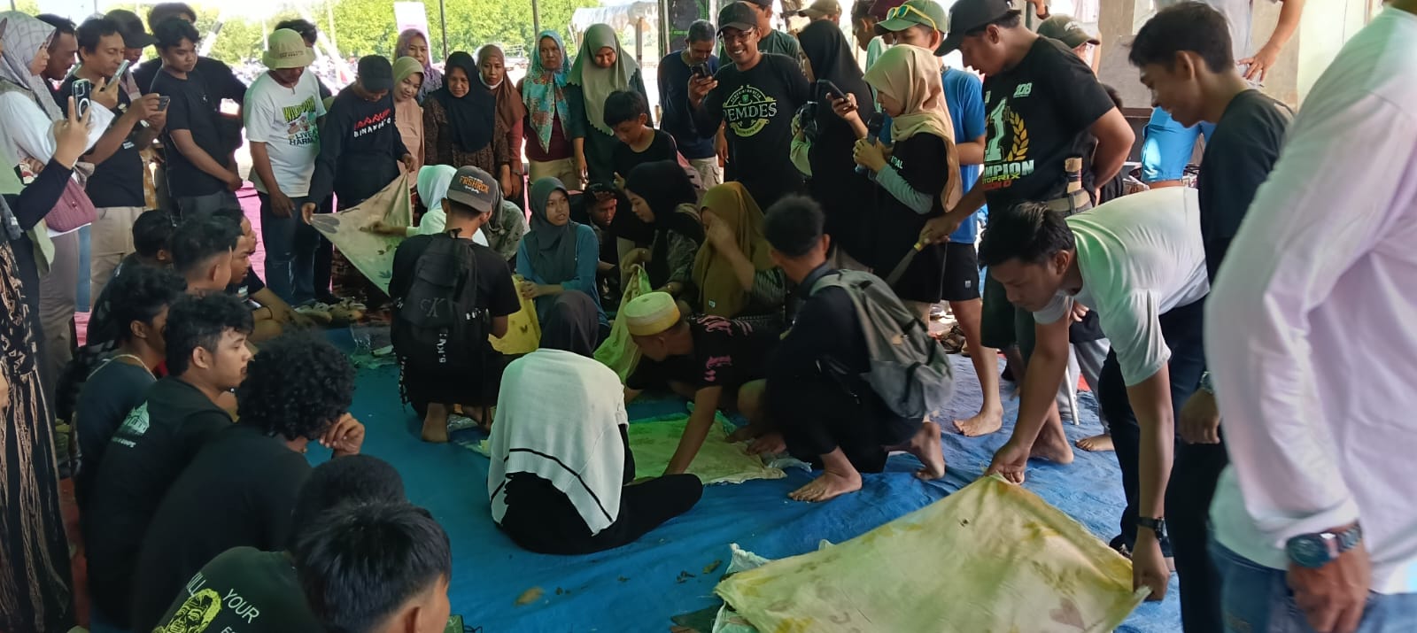 Penutupan Mangrove Camp Blue Forest Tanah Rajae Bontomanai Pangkep