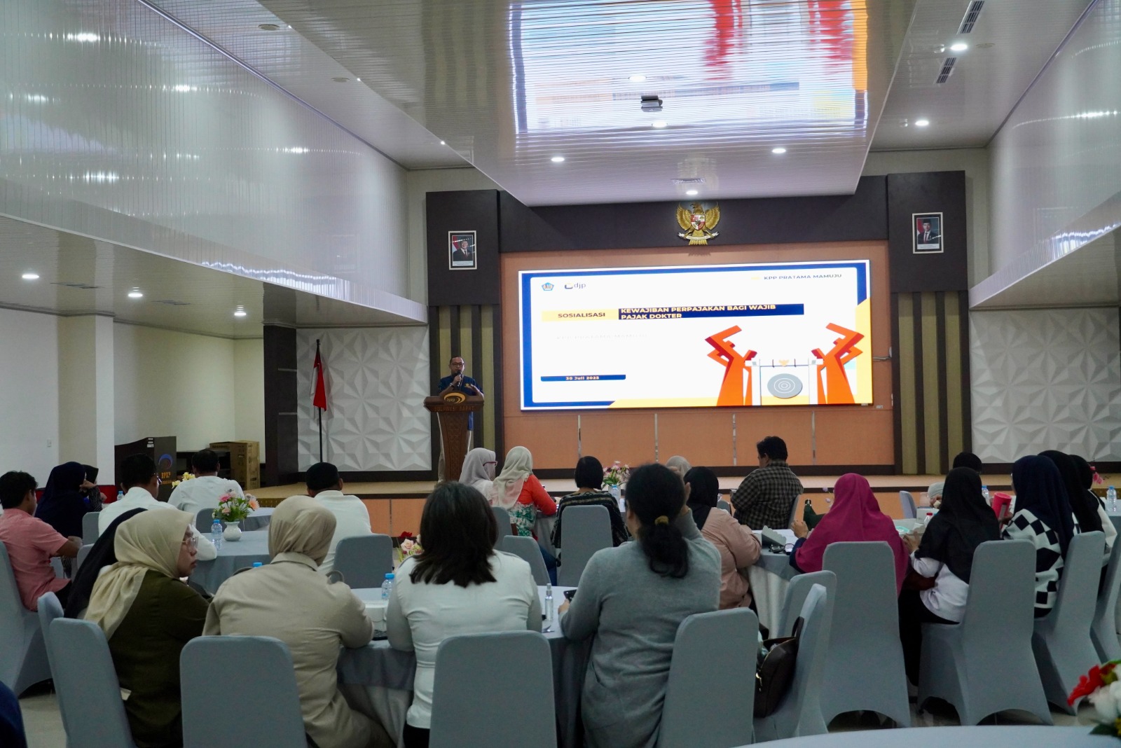 Pengenalan Coretax, KPP Pratama Mamuju Gelar Sosialisasi Perpajakan untuk Profesi Dokter