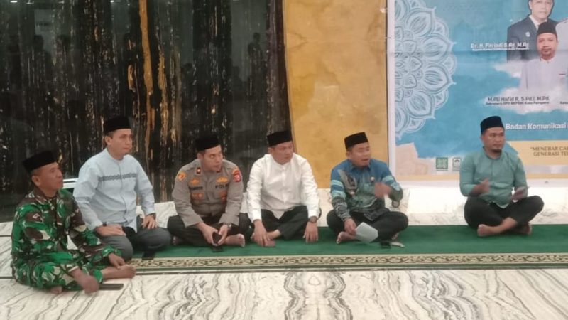 Wakapolres Parepare Hadiri Pelantikan DPD BKPRMI Periode 2025-2030