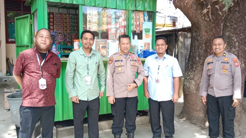 Kapolsek Bacukiki Patroli Dialogis ke SMAN 5 Parepare, Cegah Dini Gangguan Kamtibmas