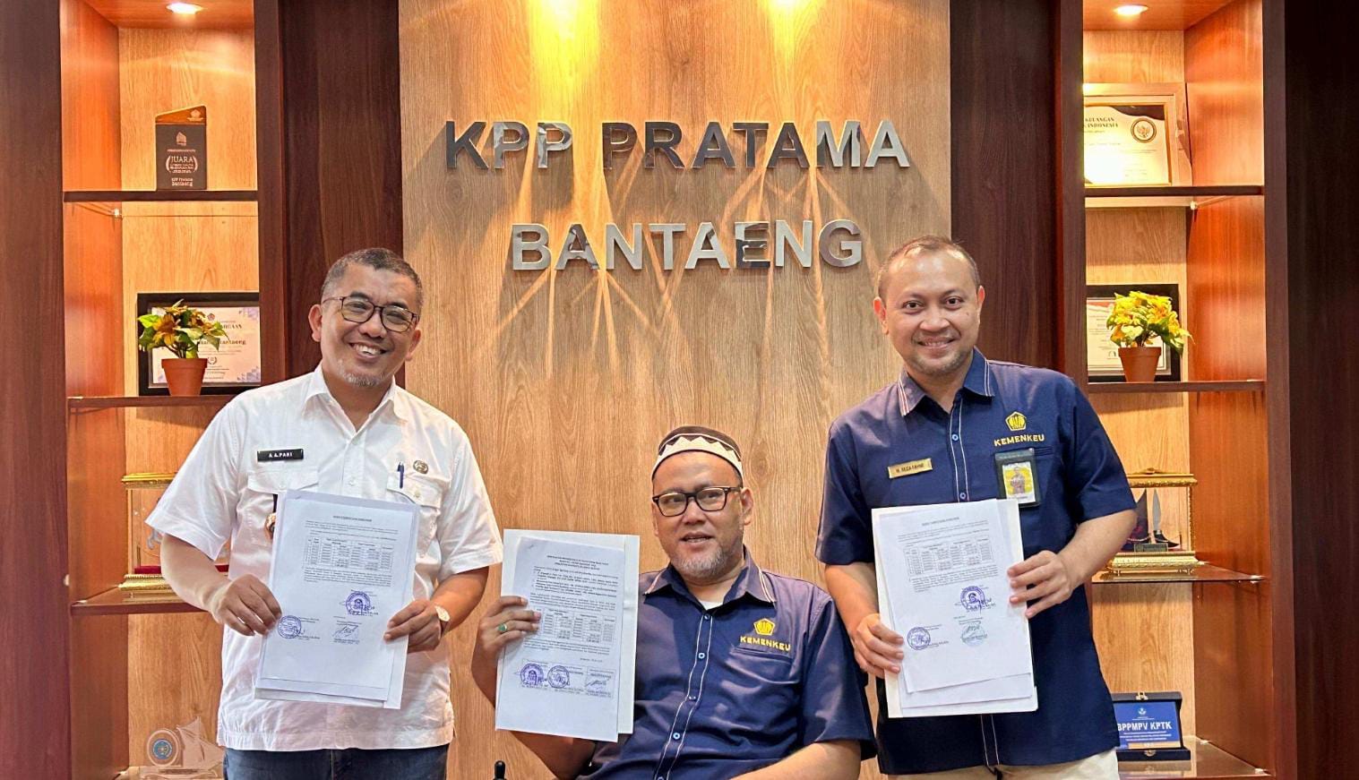 Wujudkan Transparansi Keuangan, Tiga Instansi Teken Berita Acara Rekonsiliasi di Bantaeng