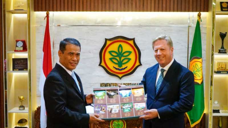 Menteri Pertanian Selandia Baru Kagum dengan Langkah Swasembada Pangan Indonesia