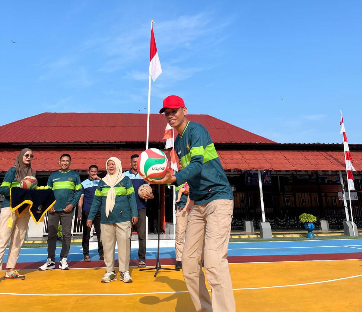 Sambut HUT RI ke 80, Rutan Pinrang Gelar Porseni bagi Warga Binaan