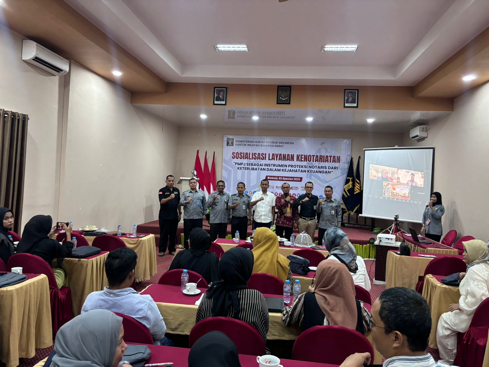 KPP Mamuju Perkuat Peran Notaris Sulbar Lewat Edukasi Pajak dan PMPJ