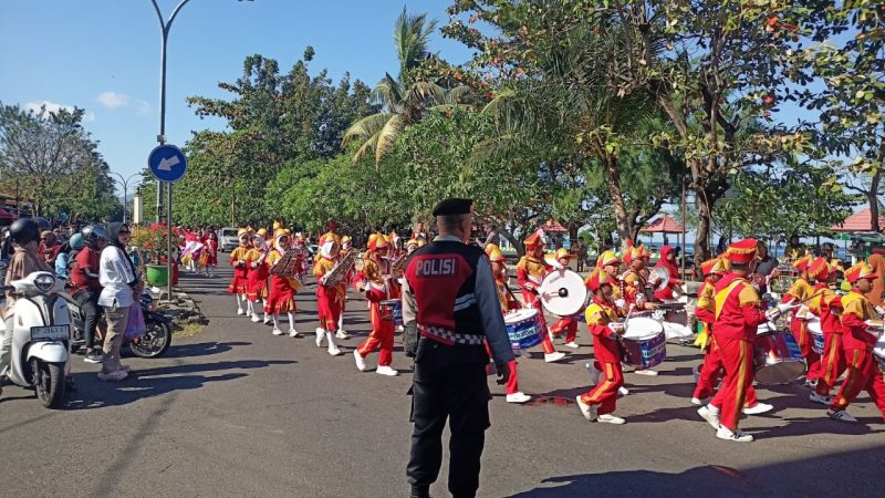 Patroli Dialogis Patmor Sat Samapta Polres Parepare, Beri Pengamanan Semarak Hari Kemerdekaan Tingkat Kota