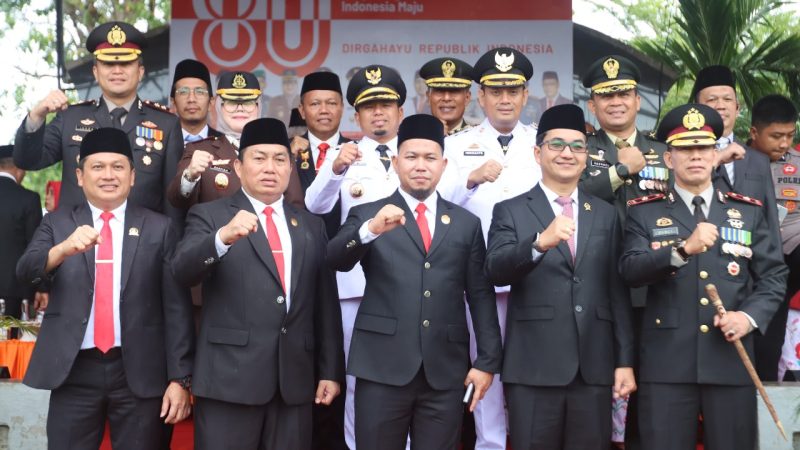 Hadiri Upacara Peringatan HUT RI ke 80 di Parepare, Kapolres: Perkuat Persaudaraan dan Toleransi