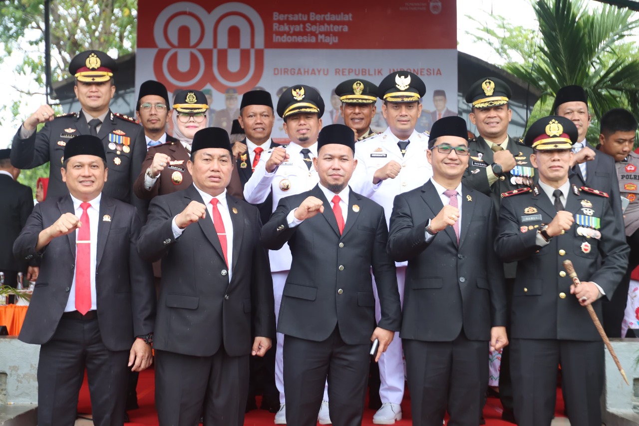 Hadiri Upacara Peringatan HUT RI ke 80 di Parepare, Kapolres: Perkuat Persaudaraan dan Toleransi