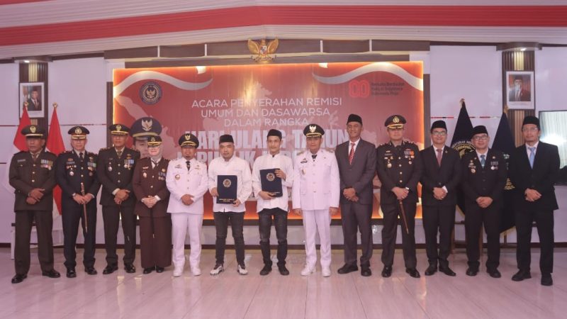 Kapolres Parepare Hadiri Penyerahan Remisi Umum dan Dasawarsa di Lapas Kelas IIA