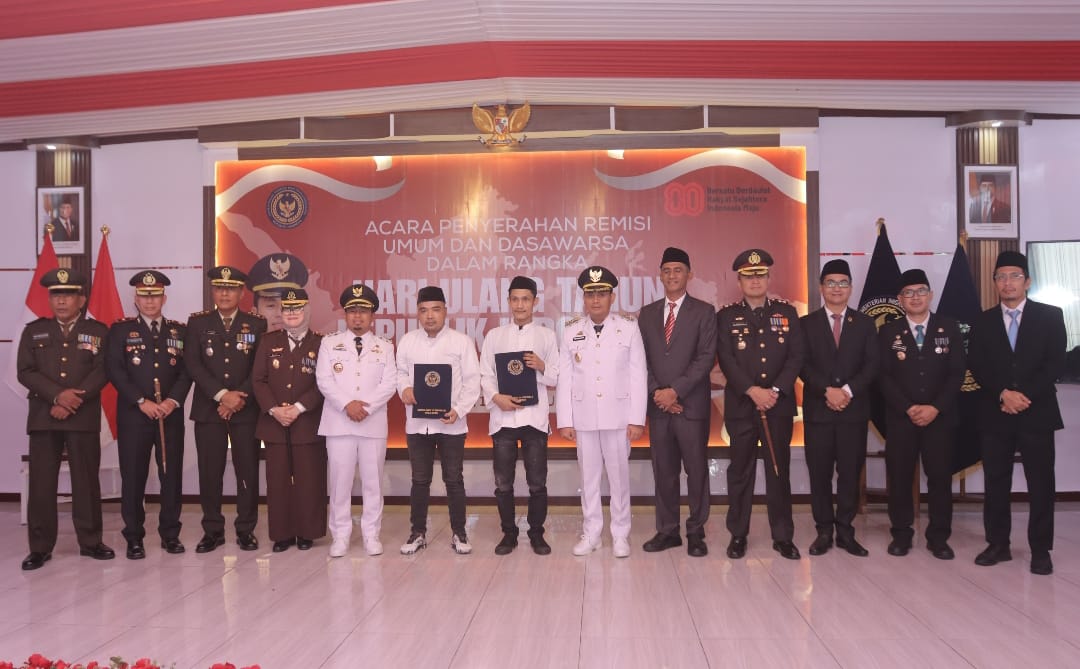Kapolres Parepare Hadiri Penyerahan Remisi Umum dan Dasawarsa di Lapas Kelas IIA