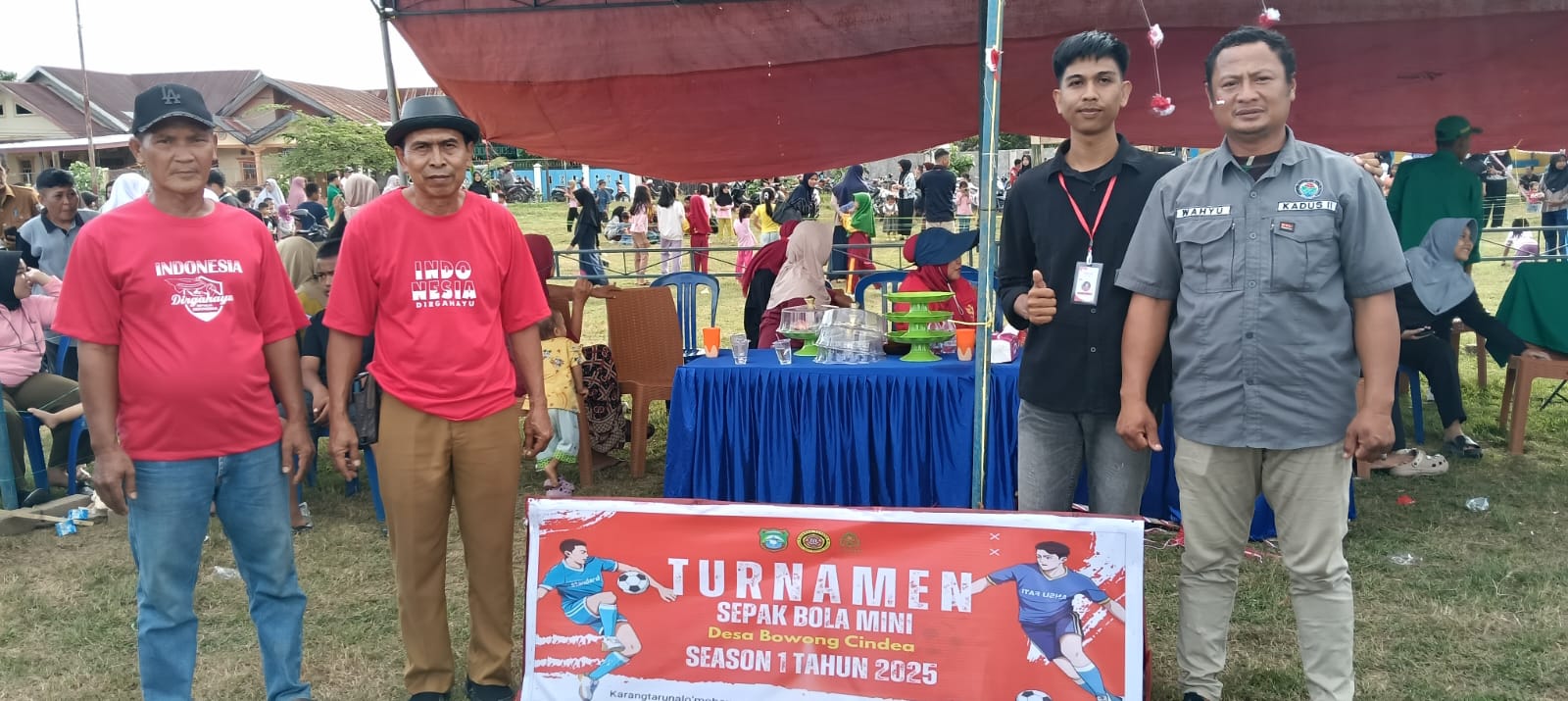 Semarak Kemerdekaan RI ke 80, Desa Bowong Cindea Pangkep Siap Tuan Rumah Tingkat Kecamatan Tahun Depan