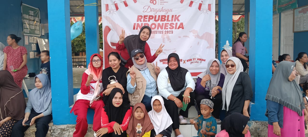 Desa Manakku Pangkep Berbagai Lomba Meriah Semarak HUT Kemerdekaan RI ke 80