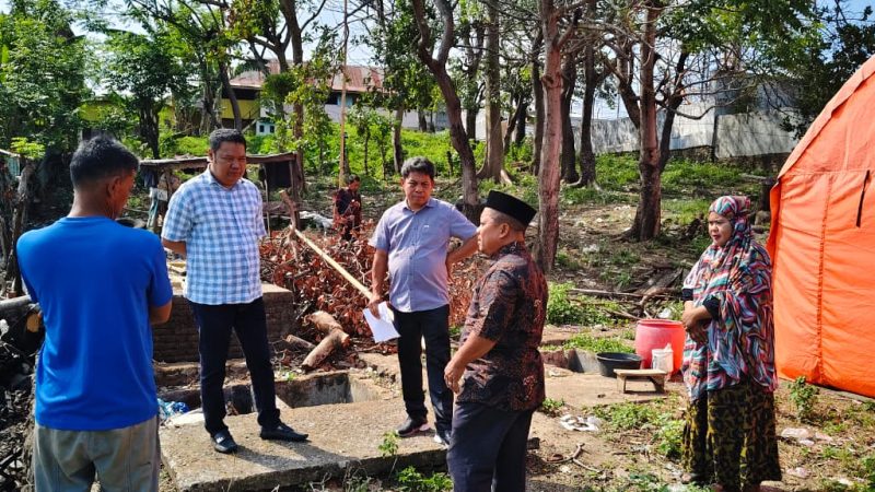 Bantu Warga Korban Kebakaran, PAM Tirta Karajae Beri Sambungan Air Gratis