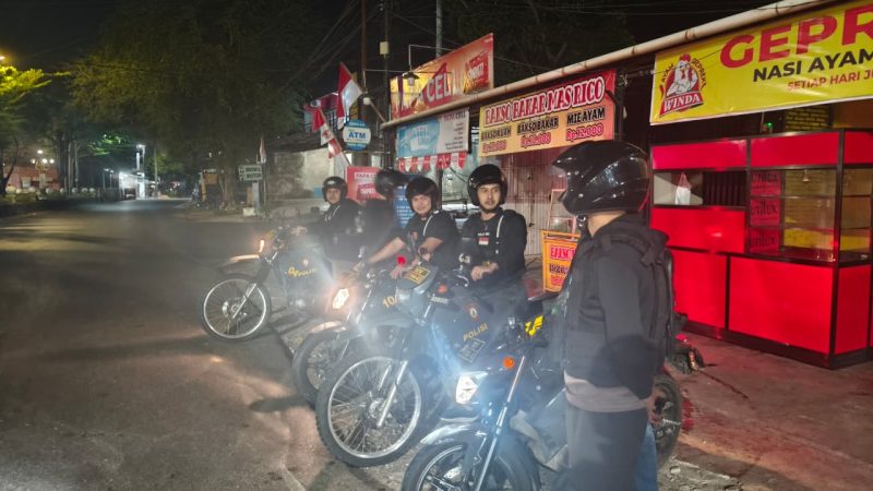 Hunting Tim Senggol Presisi, Jawaban Keresahan Warga, Hentikan Praktek Balapan Liar di Malam Hari