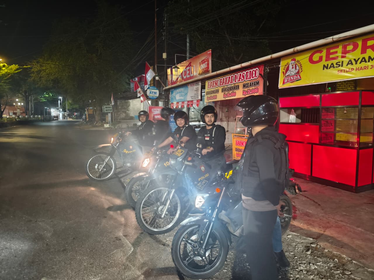 Hunting Tim Senggol Presisi, Jawaban Keresahan Warga, Hentikan Praktek Balapan Liar di Malam Hari