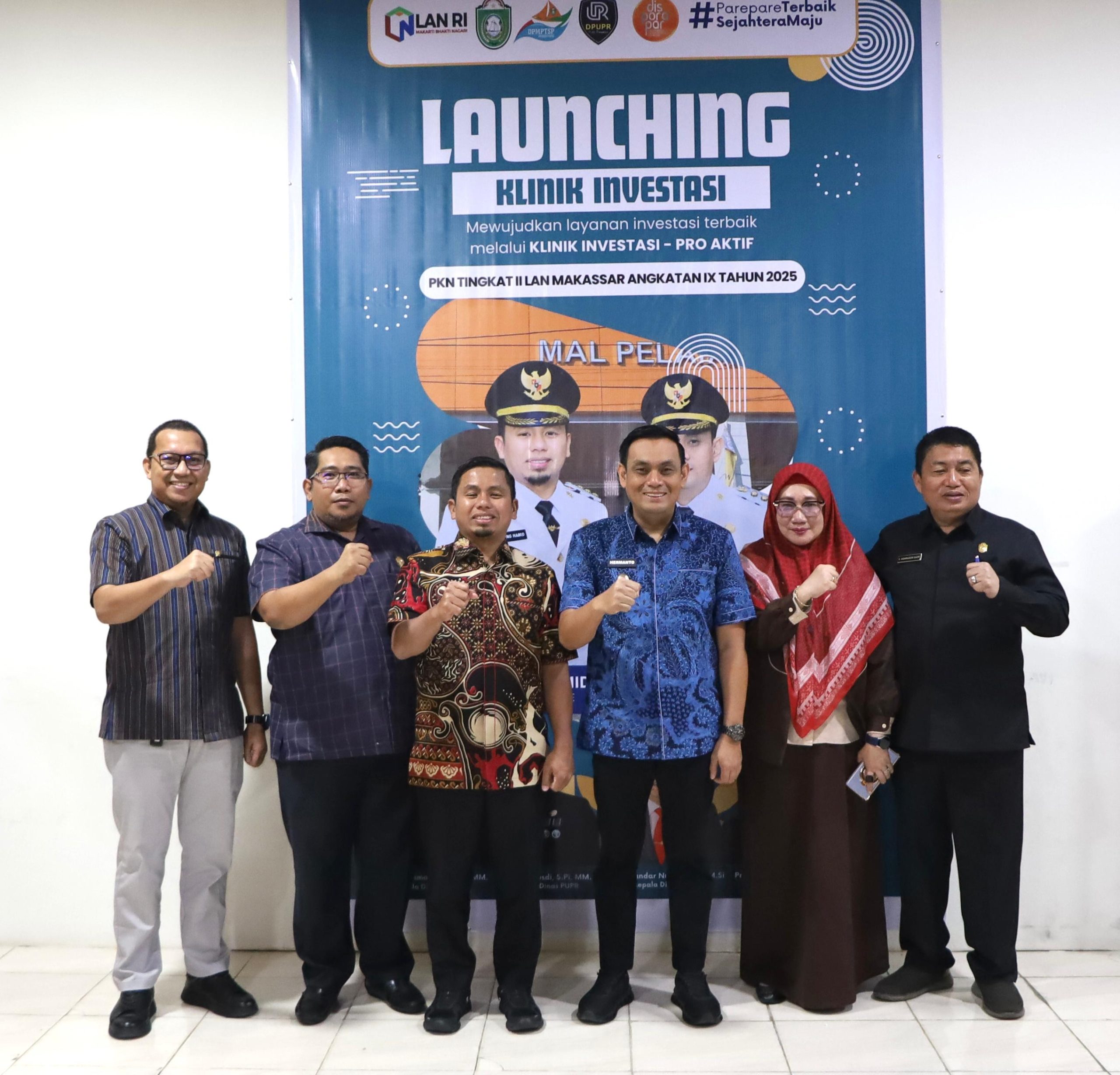 Wali Kota Parepare Tekankan Strategi Peningkatan Investasi Lewat Klinik Investasi PROAKTIF