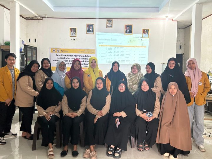 Percepat Penanganan Stunting, Tim PkM STIK Makassar Bekali Kader Posyandu Gowa Aplikasi Keluarga CARA’DE
