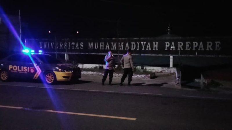 Patroli Blue Light Polsek Soreang, Jaga Rasa Aman Warga di Akhir Pekan
