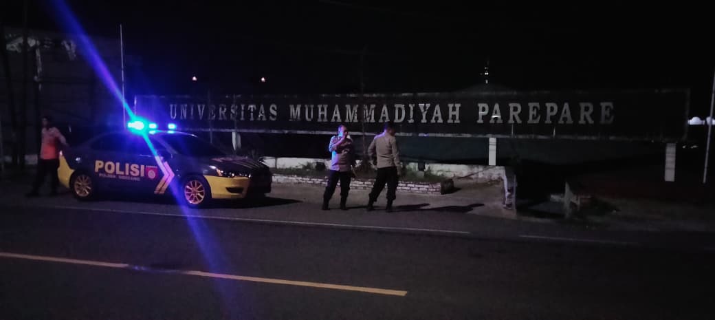 Patroli Blue Light Polsek Soreang, Jaga Rasa Aman Warga di Akhir Pekan