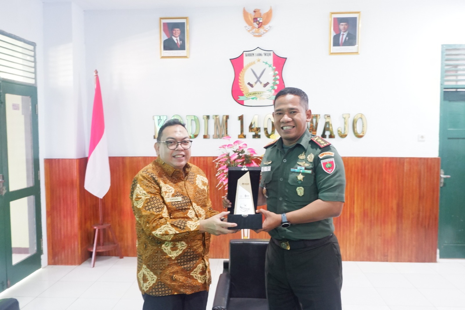Pajak Bone-Sengkang dan Dandim Wajo Sinergi Canvasing Pajak