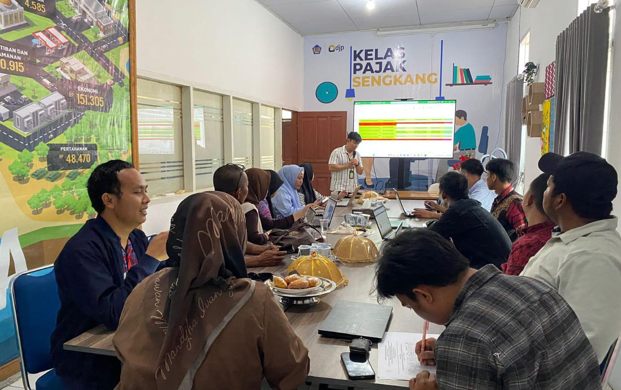 KP2KP Sengkang Edukasi Bendahara Desa se-Kecamatan Takkalalla Gunakan Coretax