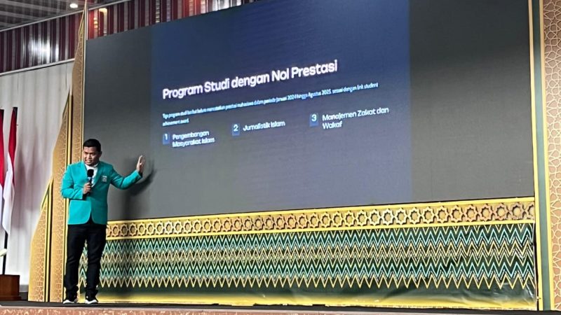 Warek III IAIN Parepare Labeli 3 Prodi Nol Prestasi di Hadapan 1.338 Maba